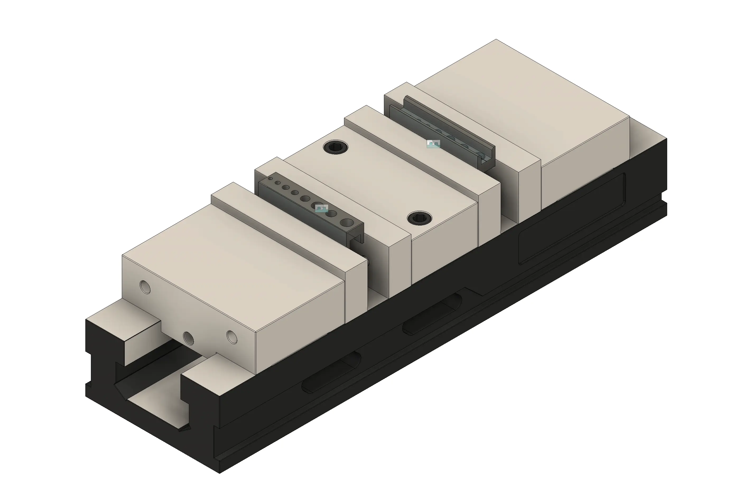 Multiple setup machining