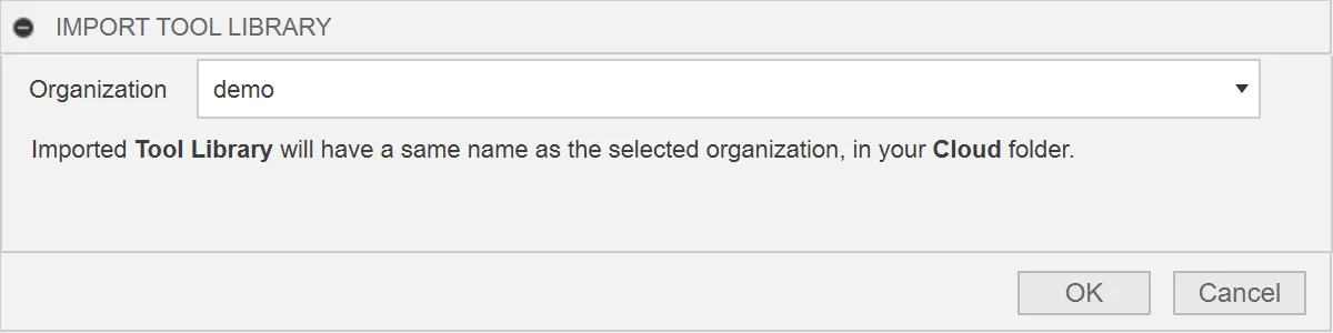 Tool Library Import
